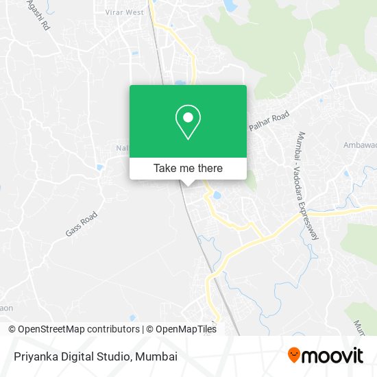 Priyanka Digital Studio map