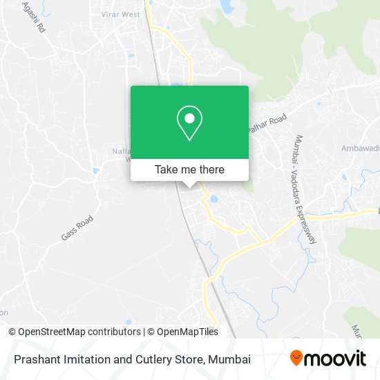 Prashant Imitation and Cutlery Store map