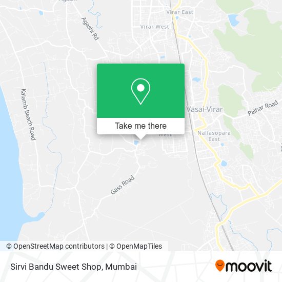 Sirvi Bandu Sweet Shop map