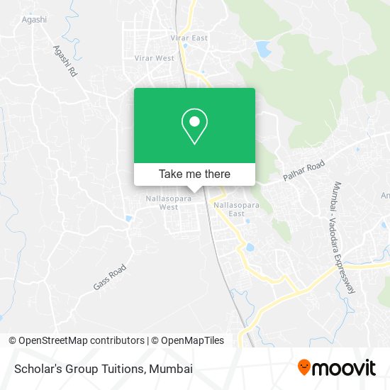 Scholar's Group Tuitions map