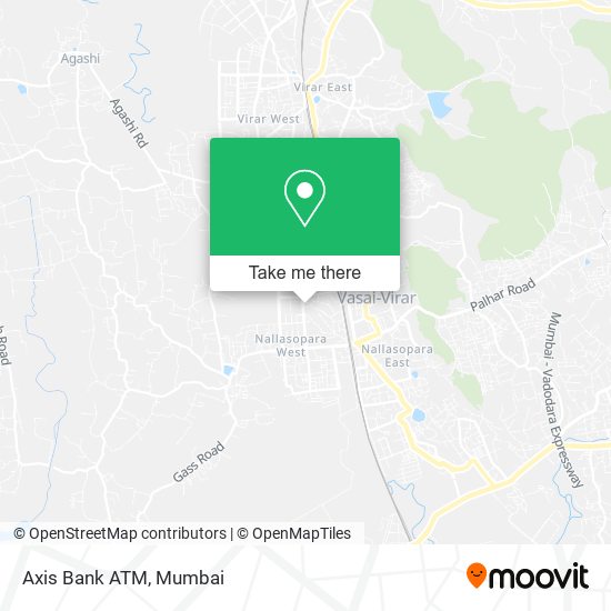 Axis Bank ATM map