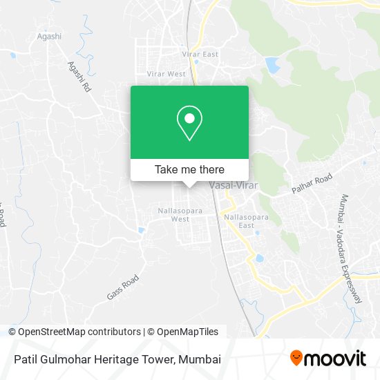 Patil Gulmohar Heritage Tower map