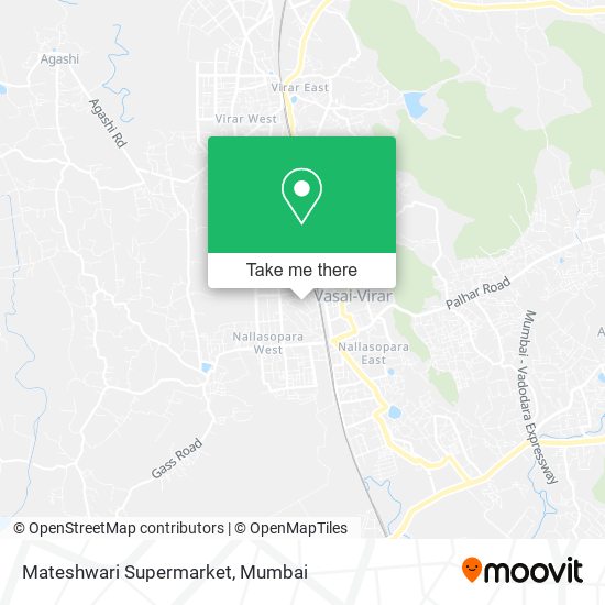 Mateshwari Supermarket map