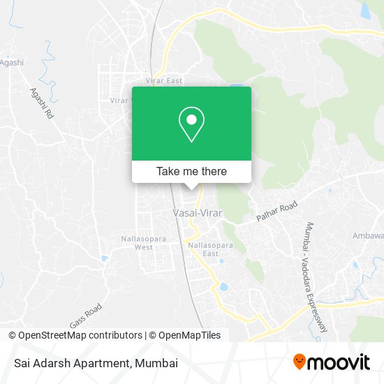 Sai Adarsh Apartment map