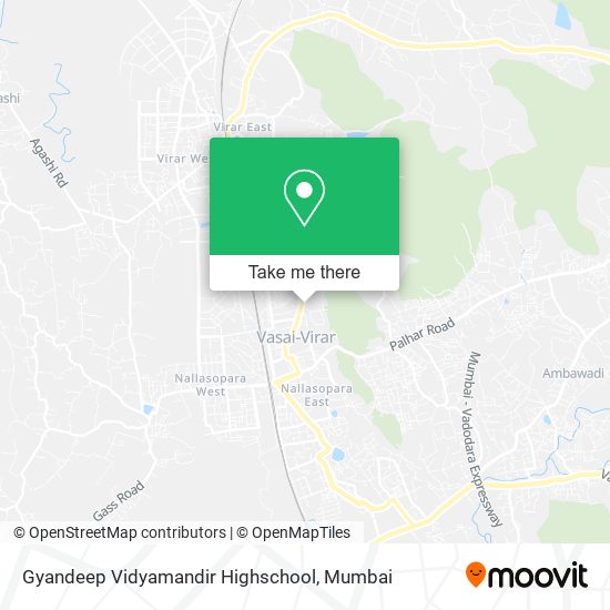 Gyandeep Vidyamandir Highschool map