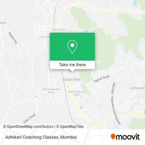 Adhikari Coaching Classes map
