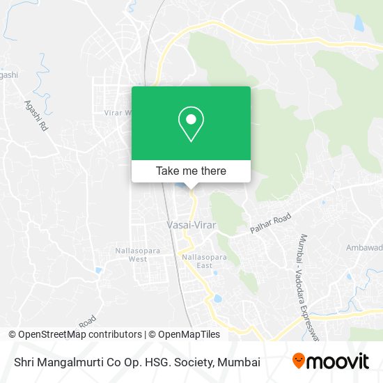 Shri Mangalmurti Co Op. HSG. Society map