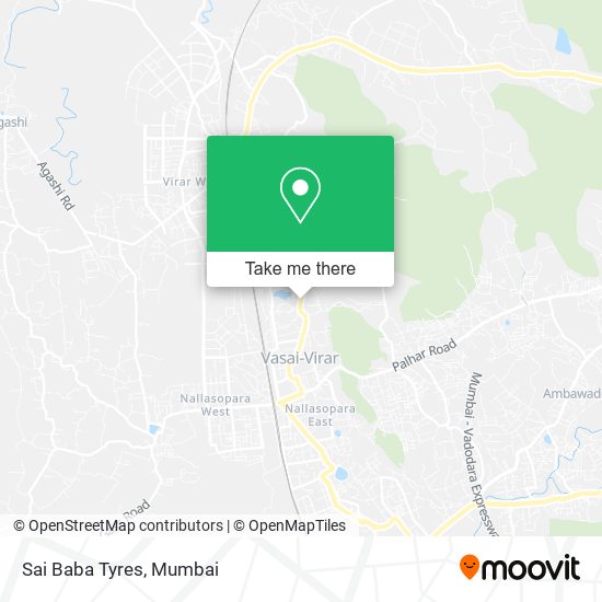 Sai Baba Tyres map