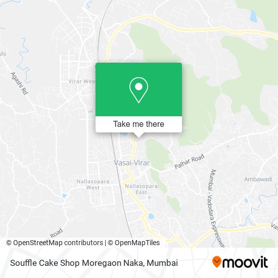 Souffle Cake Shop Moregaon Naka map