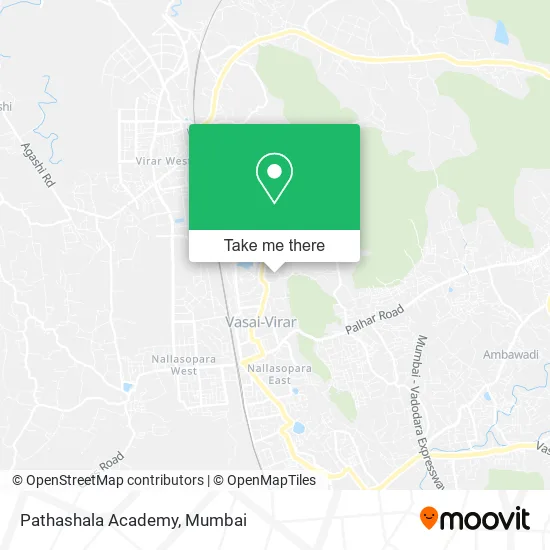 Pathashala Academy map