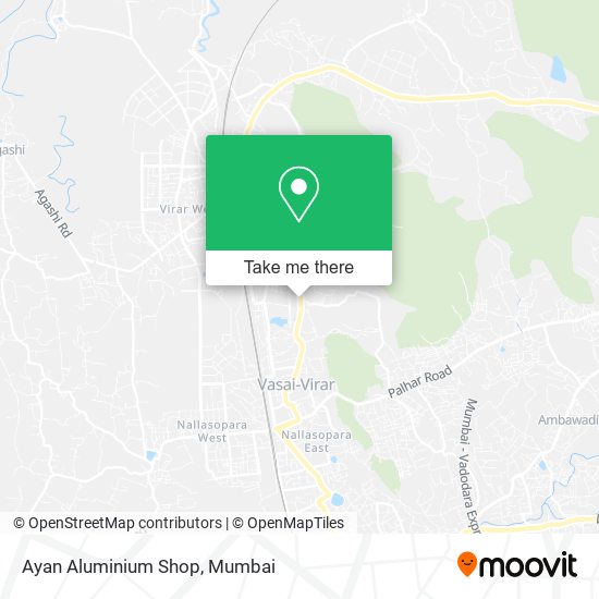 Ayan Aluminium Shop map