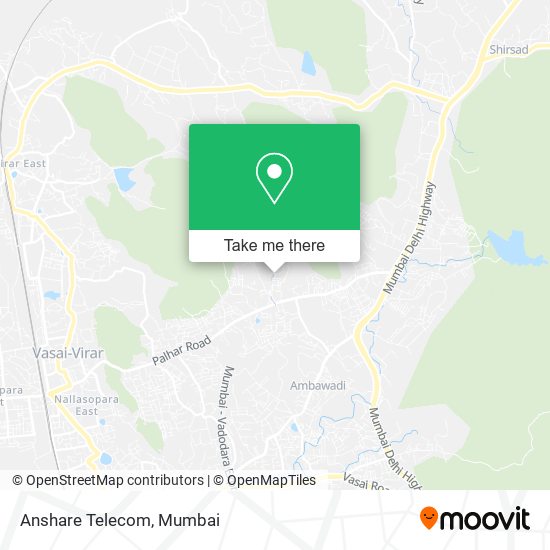 Anshare Telecom map