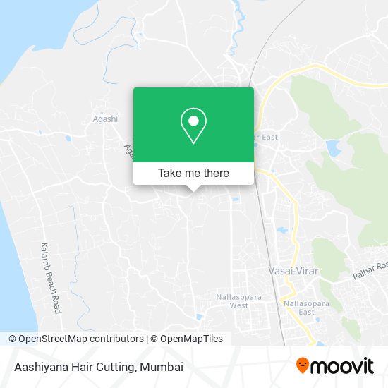 Aashiyana Hair Cutting map