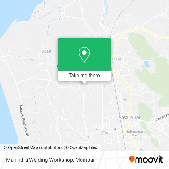 Mahindra Welding Workshop map