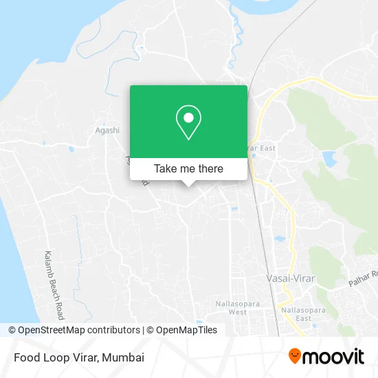 Food Loop Virar map