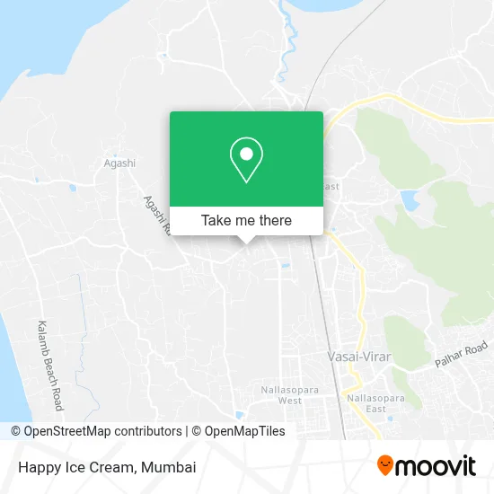 Happy Ice Cream map
