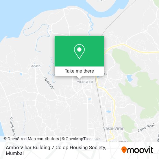 Ambo Vihar Building 7 Co op Housing Society map
