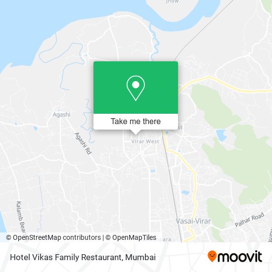 Hotel Vikas Family Restaurant map