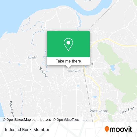 Indusind Bank map