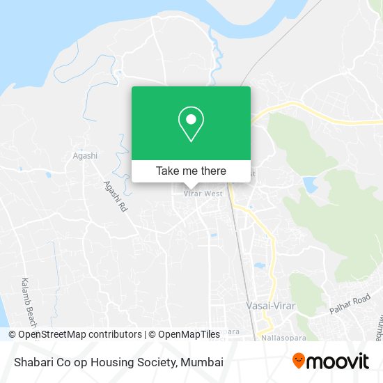 Shabari Co op Housing Society map