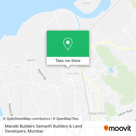 Manaki Builders Samarth Builders & Land Developers map