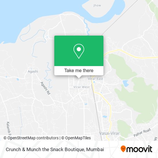 Crunch & Munch the Snack Boutique map