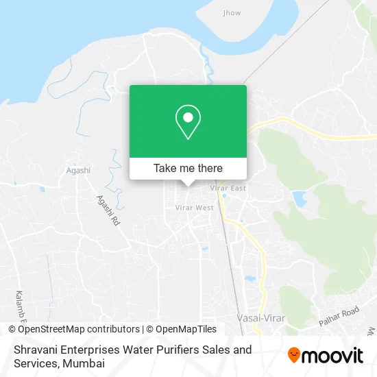 Shravani Enterprises Water Purifiers Sales and Services map