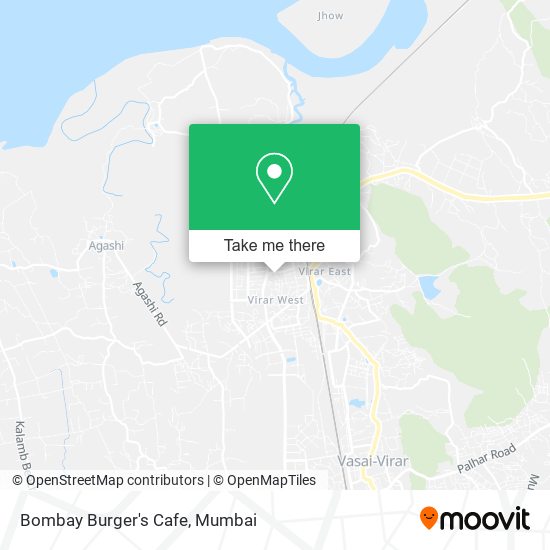 Bombay Burger's Cafe map