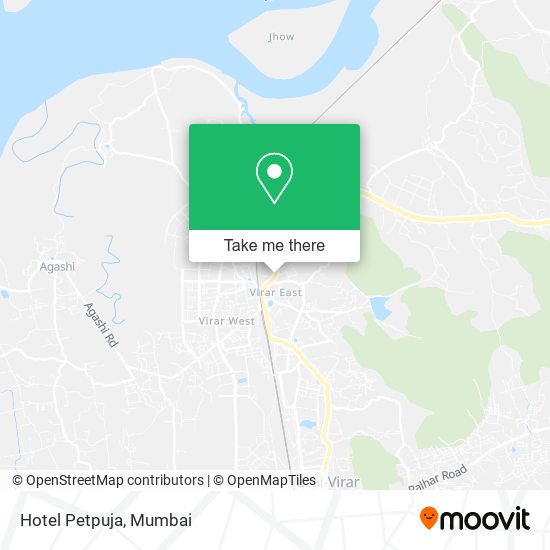 Hotel Petpuja map