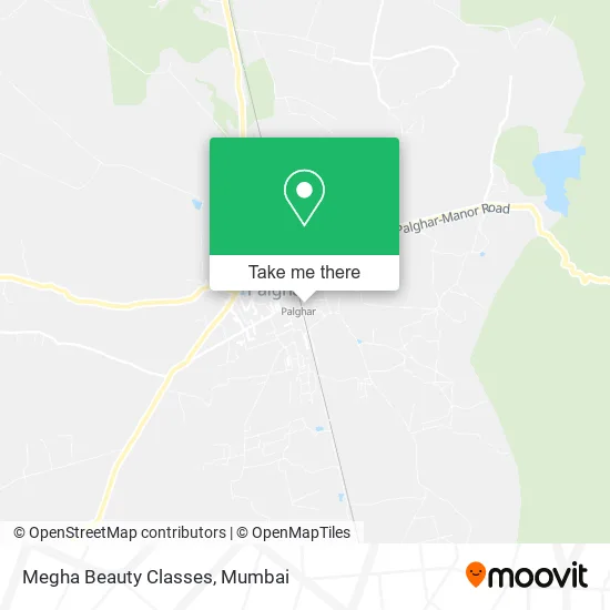 Megha Beauty Classes map