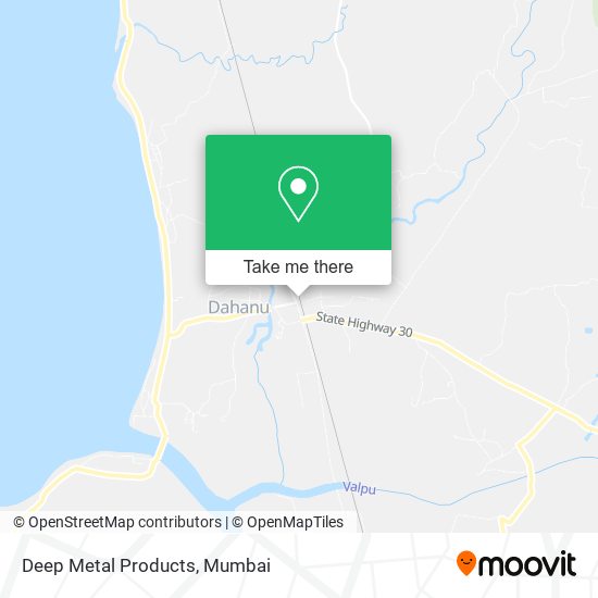 Deep Metal Products map