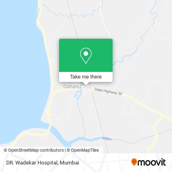 DR. Wadekar Hospital map