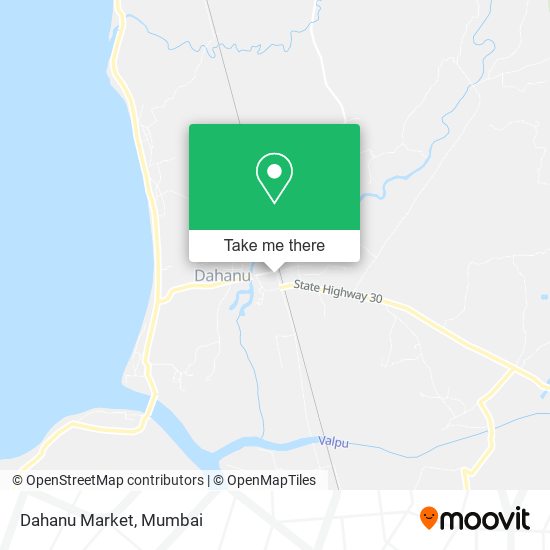 Dahanu Market map