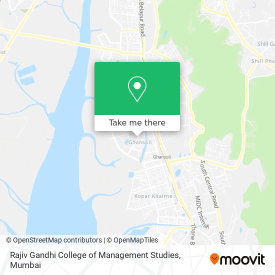 Rajiv Gandhi College of Management Studies map