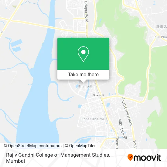 Rajiv Gandhi College of Management Studies map