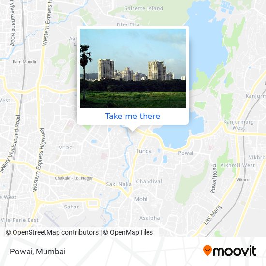 Powai map