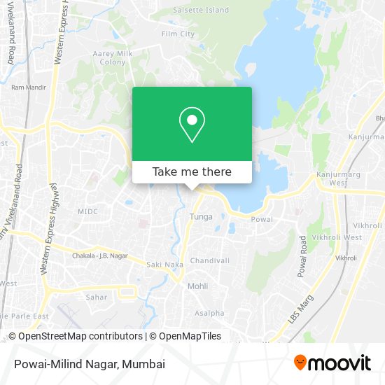 Powai-Milind Nagar map