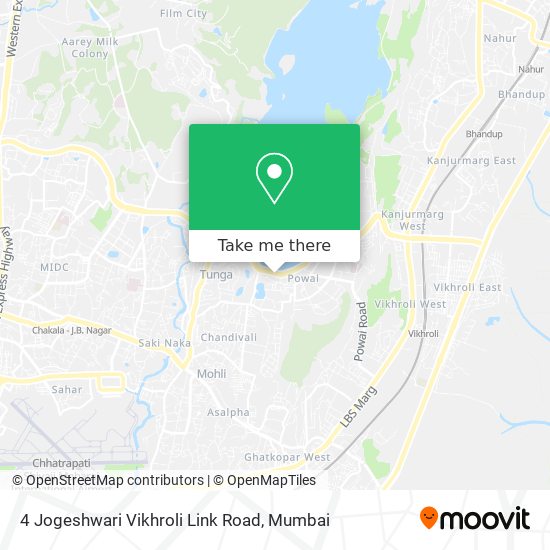 4 Jogeshwari Vikhroli Link Road map