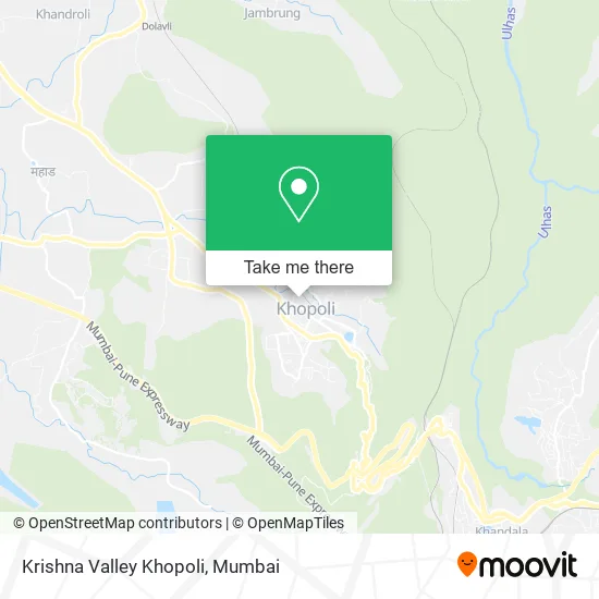 Krishna Valley Khopoli map