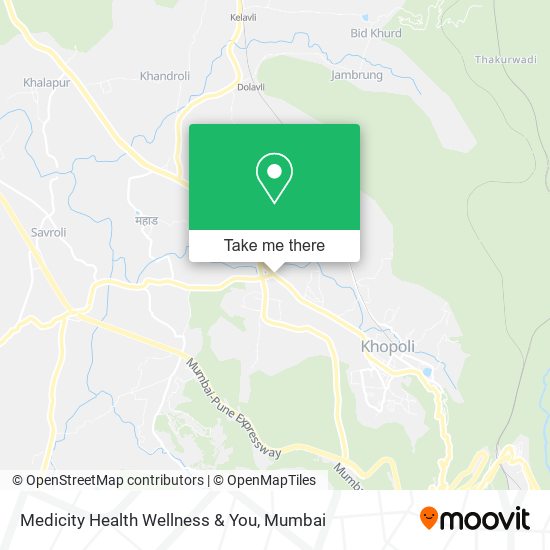 Medicity Health Wellness & You map