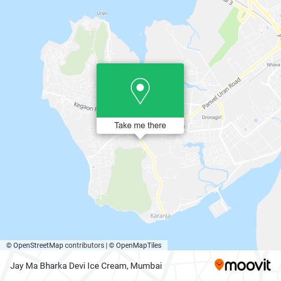 Jay Ma Bharka Devi Ice Cream map