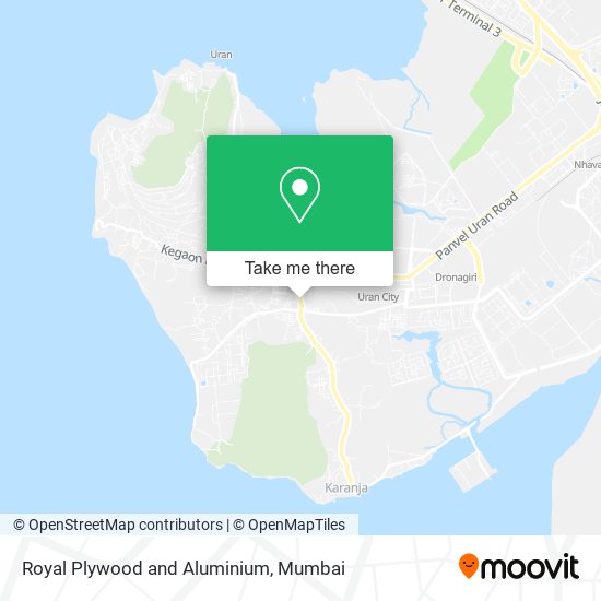 Royal Plywood and Aluminium map
