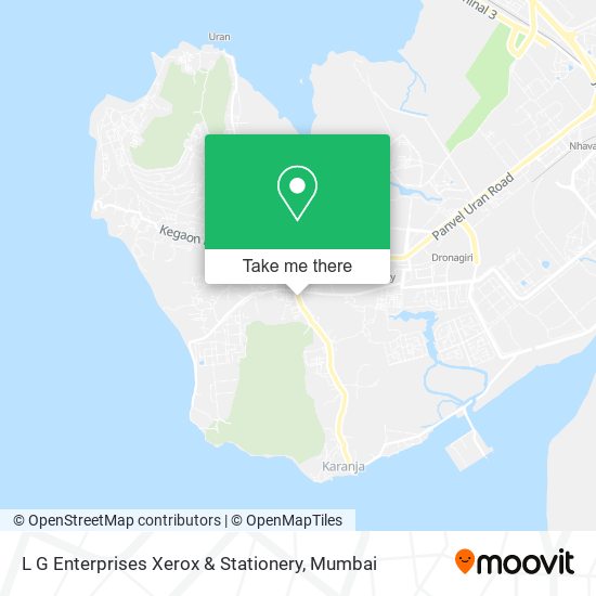 L G Enterprises Xerox & Stationery map