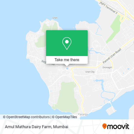 Amul Mathura Dairy Farm map