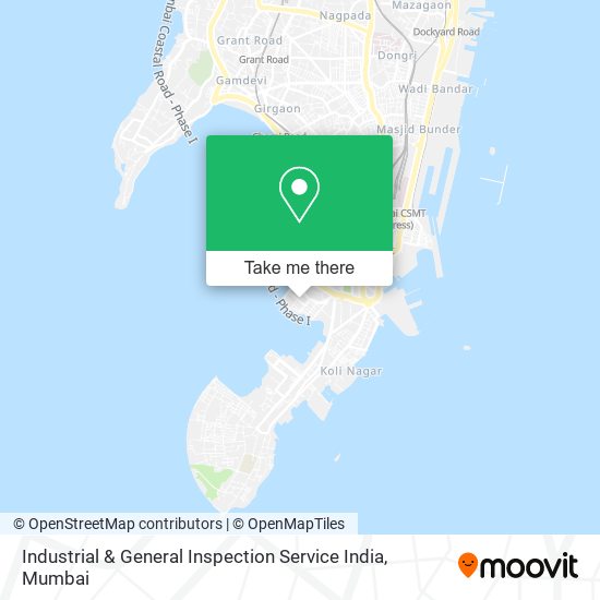 Industrial & General Inspection Service India map