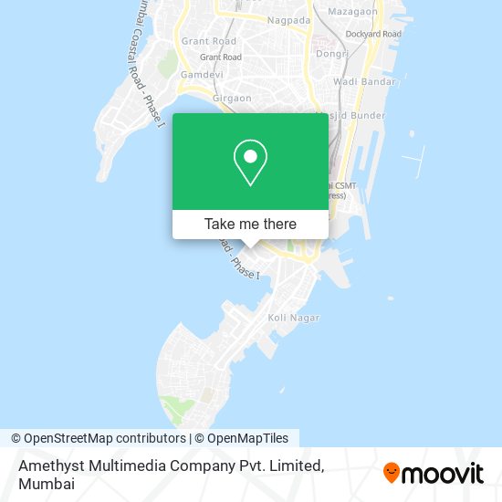 Amethyst Multimedia Company Pvt. Limited map