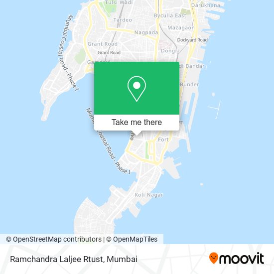Ramchandra Laljee Rtust map