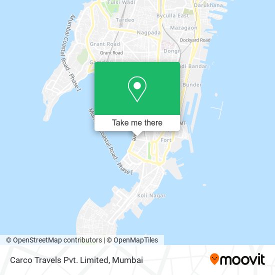 Carco Travels Pvt. Limited map