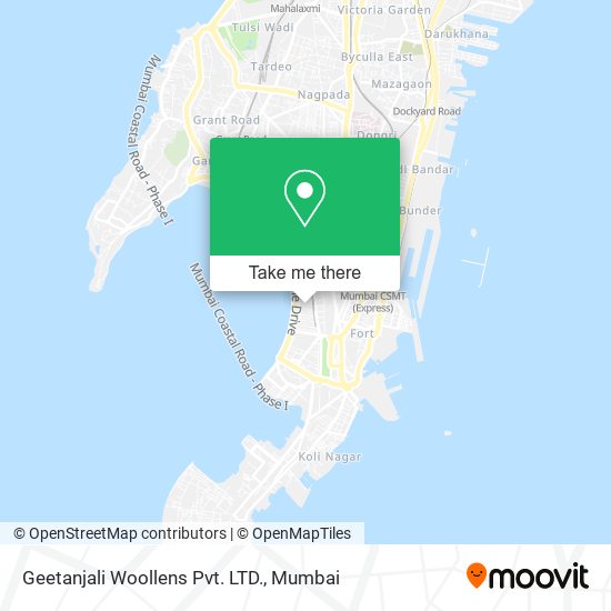 Geetanjali Woollens Pvt. LTD. map