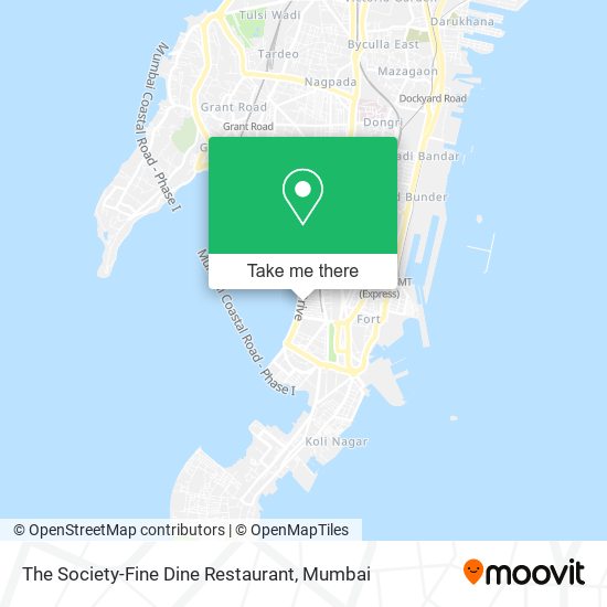 The Society-Fine Dine Restaurant map